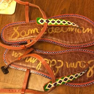 Sam Edelman Tribal Gigi leather flat sandal